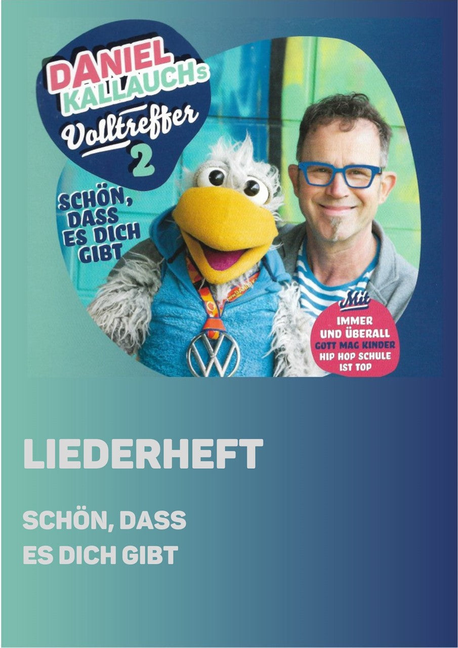 Volltreffer 2 - Schön, dass es dich gibt - pdf-Liederheft