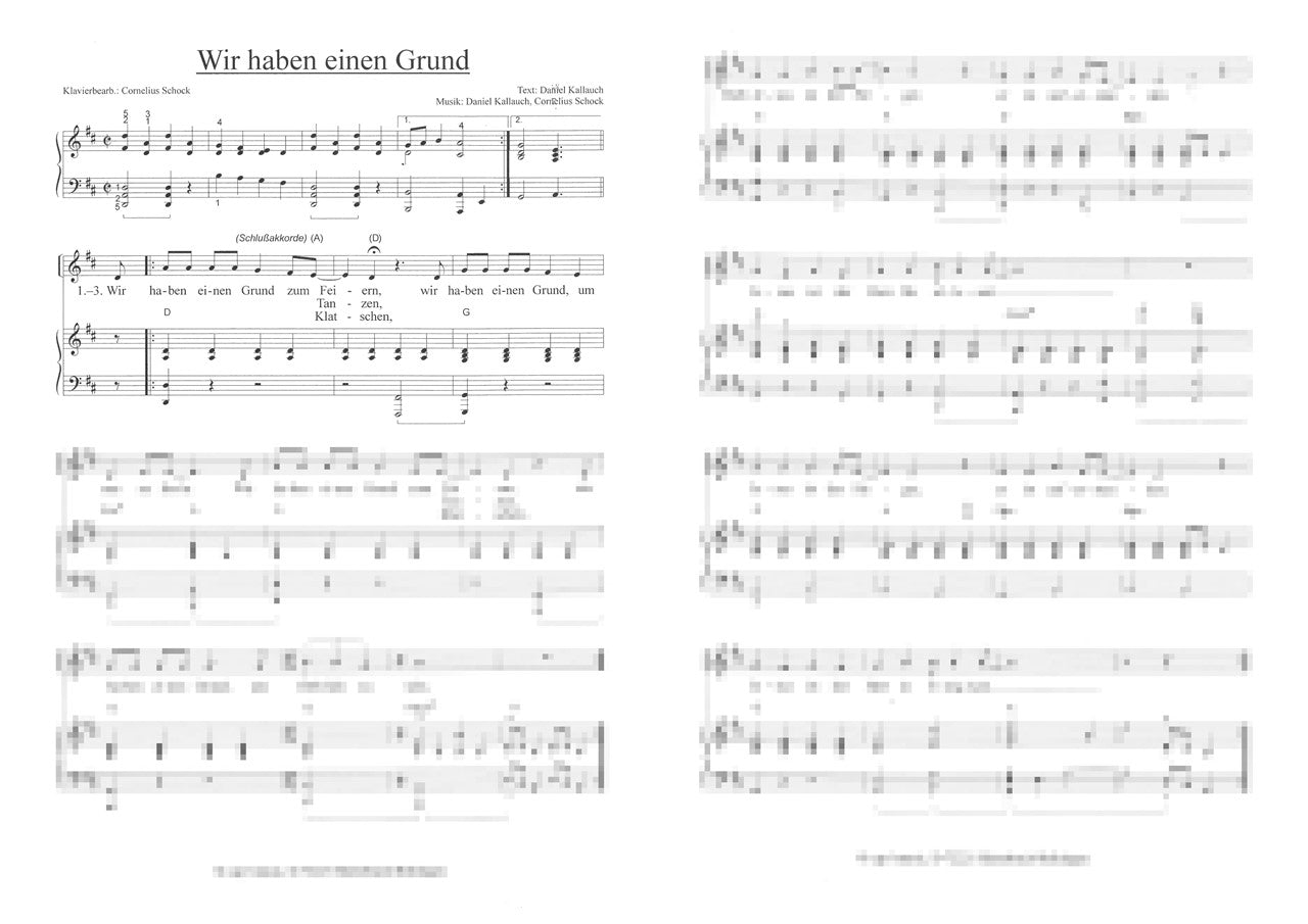 Wir Haben Grund Zum Feiern Original Lied shop.danielkallauch.de