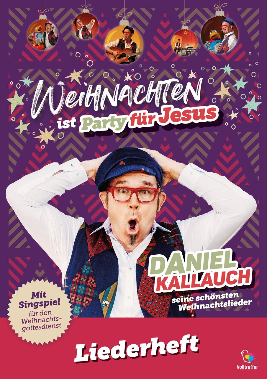 Weihnachten ist Party für Jesus - PDF-Liederheft