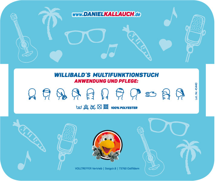 Willibald-Multifunktionstuch