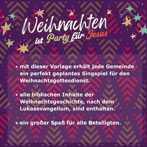 Singspiel-Paket "Prima" – Weihnachten ist Party für Jesus