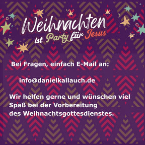 Singspiel-Paket "Premium" – Weihnachten ist Party für Jesus